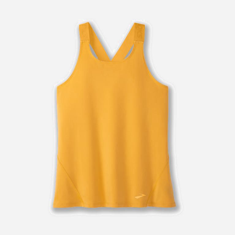 Brooks Pick-Up Running Tank Dame Outlet - Oransje - Norge (BKI468025)